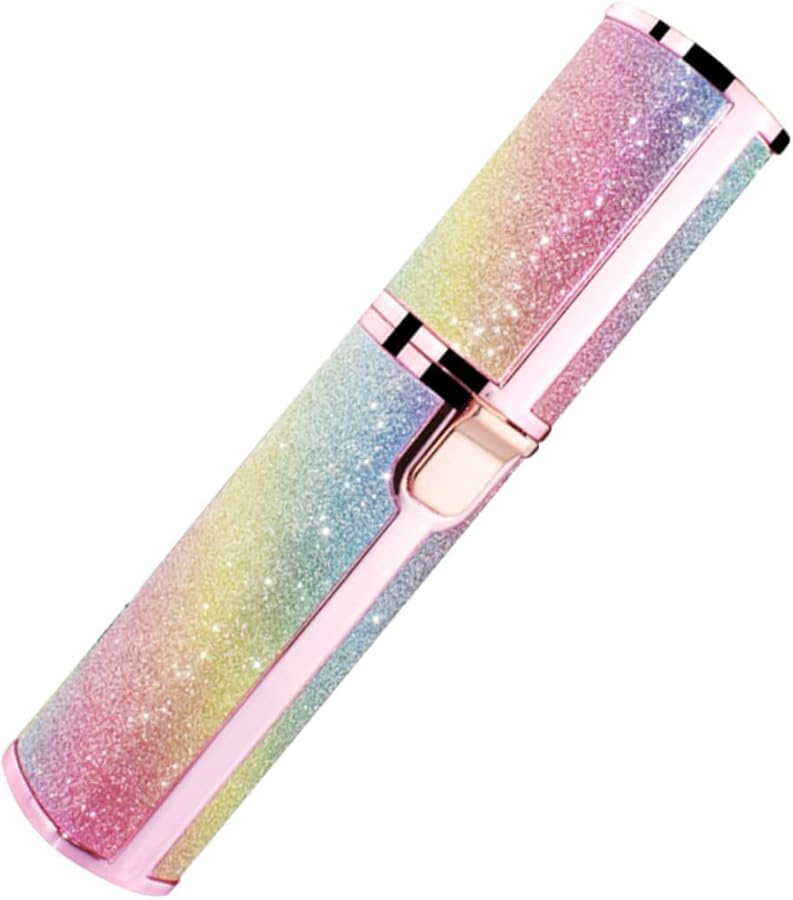 Wakauto USB Rechargeable Facial Hair Trimmer For Women Eyebrow Shaper Pink - Image 4
